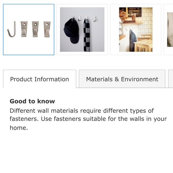 IKEA wall hooks - Picture 5 of 6